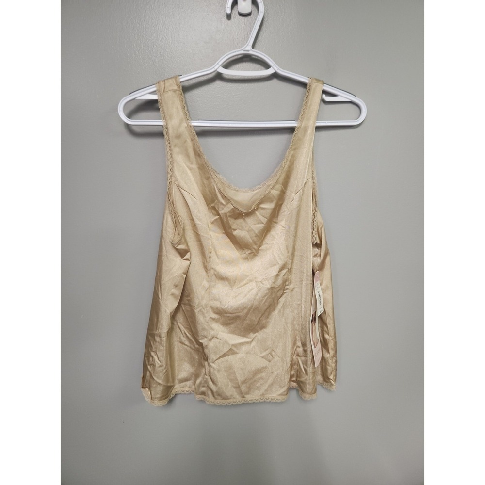 camisole Secret Treasures Womens  Camisole Gold  Size Large‎ New